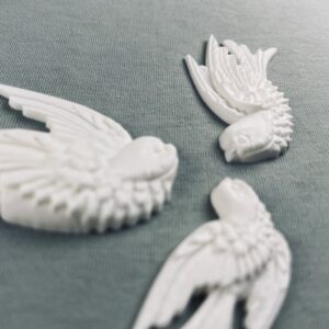ODLEW dekoracyjny z żywicy poliuretanowej JASKÓŁKI 2